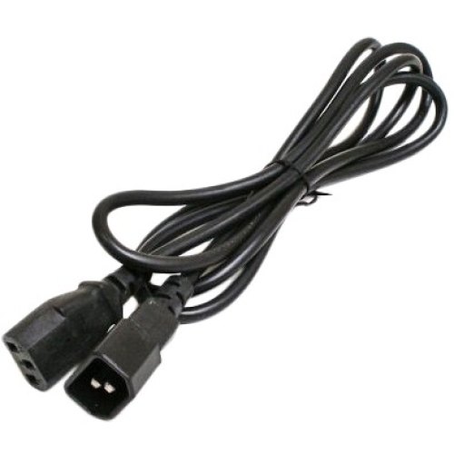 Кабель живлення С13-С14 Cablexpert PC-189-VDE  VDE, 1.8m Чорний