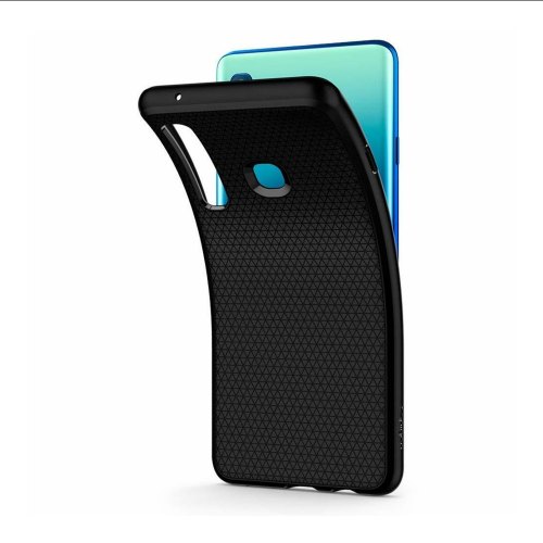 Чохол Spigen Samsung A920 Galaxy A9 2018, Liquid Air Matte Black