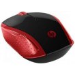 Мишка бездротова, HP  200 WL Red