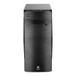 Корпус з БЖ 450W Vinga (CS109B) Black, ATX,2 x USB 2.0, Audio