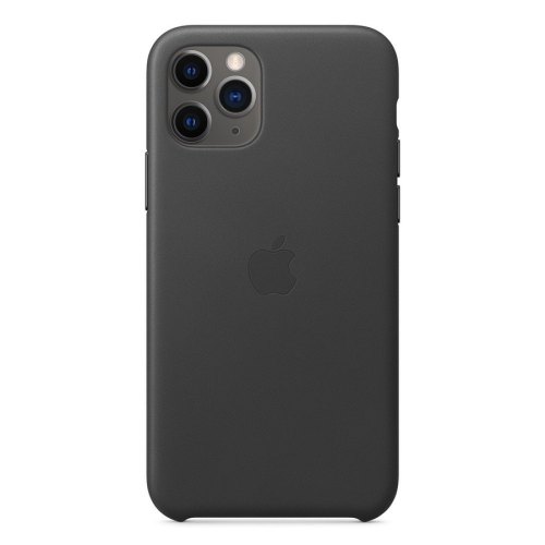 Чохол Apple Leather Case iPhone 11 Pro Max, Black ORIGINAL