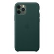 Чохол Apple Leather Case iPhone 11 Pro, Forest Green ORIGINAL