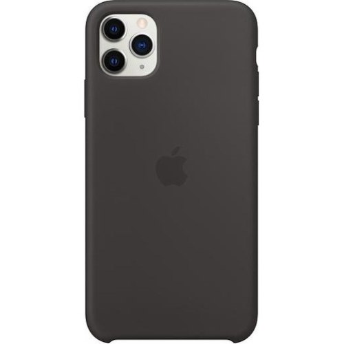 Чохол Apple Silicone Case iPhone 11 Pro Max, Black ORIGINAL
