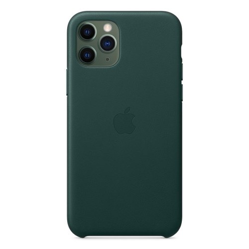 Чохол Apple Leather Case iPhone 11 Pro Max, Forest Green ORIGINAL