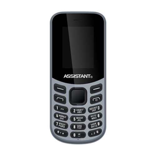 Мобільний телефон Assistant AS-101 Grey