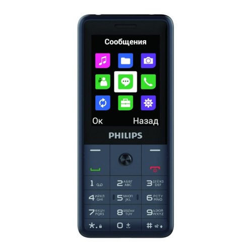 Мобільний телефон Philips E169 Xenium Dark Grey