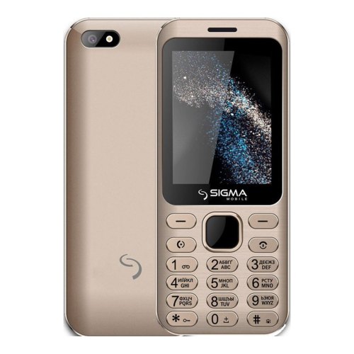 Мобільний телефон Sigma X-Style 33 Steel Gold