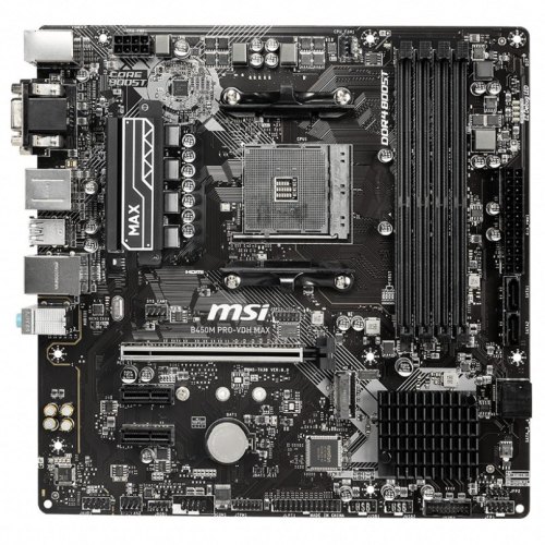 Материнська плата MSI B450M PRO-VDH Max