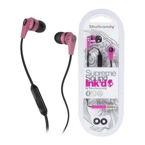 Навушники Skullcandy Ink'd 2.0 Pink/Black w/Mic (S2IKDY-133)
