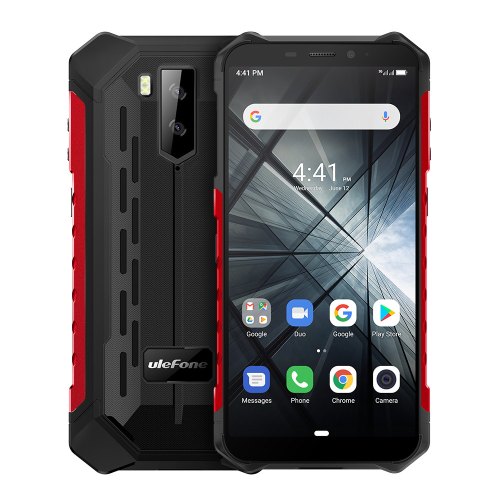 Смартфон Ulefone Armor X3 (2/32Gb, IP68) Black-Red