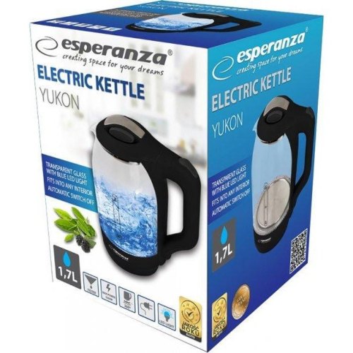Електрочайник Esperanza Kettle EKK025K