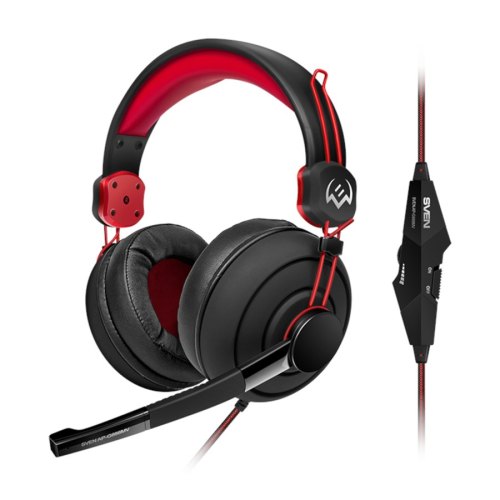 Навушники ігрові Sven AP-G888MV Black-Red