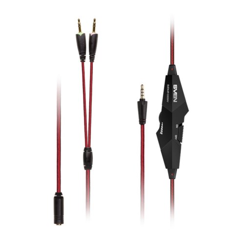 Навушники ігрові Sven AP-G888MV Black-Red