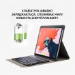 Чохол AIRON Premium для iPad Pro 12.9 з Bluetooth клавіатурою, захисною плівкою та серветкою Black