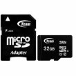 microSDHC карта 32GB Team class10 UHS-1 з SD адаптером (TUSDH32GCL10U03)