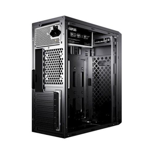 Корпус з БЖ, 450W 1stPlayer А2-450PLS Black 450W-12cm, 2хUSB2.0, 1хUSB3.0