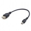 Cablexpert USB 2.0 Mini 5P to AF OTG 0.15m (A-OTG-AFBM-03)