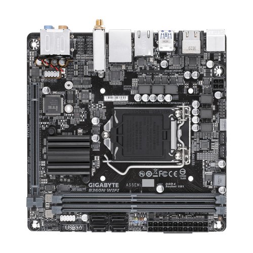Материнська плата GIGABYTE B360N WIFI s1151, 2xHDMI, M.2, WiFi BT