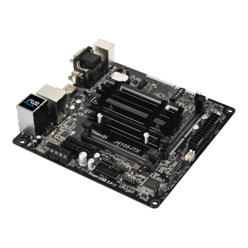 Материнська плата ASRock J4105-ITX Intel Celeron J4105, SoC, PCI-Ex1