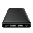 Зовнішній акумулятор Powerbank Baseus Mini JA Fast charge power bank 3A 20000mAh Black