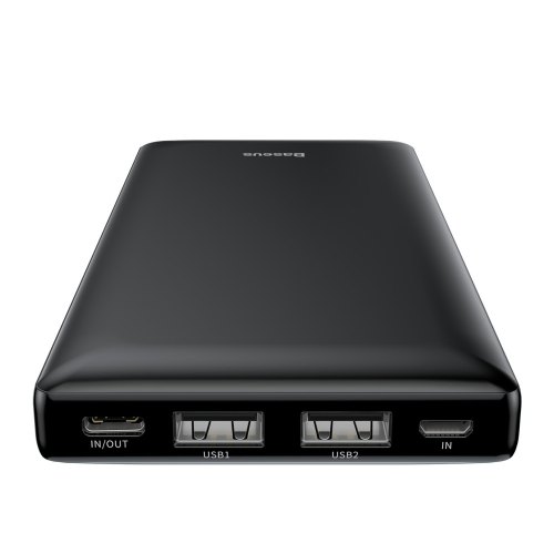 Зовнішній акумулятор Powerbank Baseus Mini JA Fast charge power bank 3A 20000mAh Black