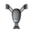 Автотримач для мобiльного Baseus Mini gravity holder Black