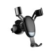 Автотримач для мобiльного Baseus Mini gravity holder Black