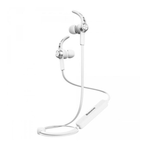 Навушники Baseus B11 Licolor Magnet Bluetooth Silver/White