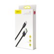 Кабель Baseus double fast charging USB cable USB For Type-C 5A 1m Black
