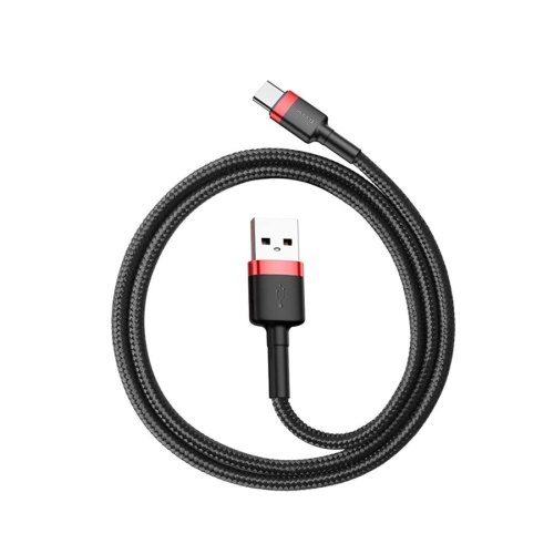 Кабель USB 2.0 AM-Type-C M, 0.5 м, (20V/3A), (60W) Червоний-Чорний, CATKLF-A9 Baseus