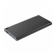 Зовнішній акумулятор Powerbank Baseus Choc Power Bank 10000mAh  Black/Gray