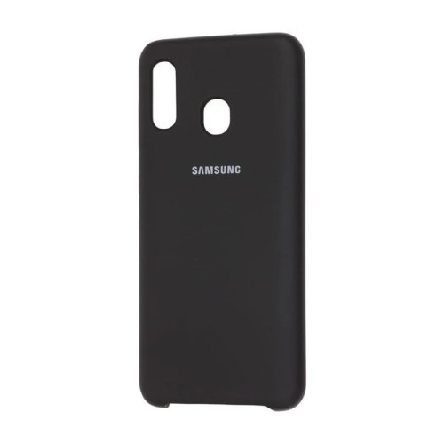 Чохол Silicone Case для Samsung A207/A20s (2019), Black