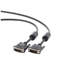 Кабель DVI - DVI, 180см, Cablexpert (CC-DVI2-BK-6), 1.8м