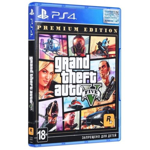 Гра консольна PS4 Grand Theft Auto V Premium Edition, BD диск
