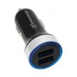 Автомобільний зарядний пристрій Grand-X CH-06 (2USB 5V 2.4A, 12-24V), color Black (CH-06)