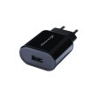 МЗП Grand-X CH-55B 5V 2,4A USB із захистом від перевантаження, Black