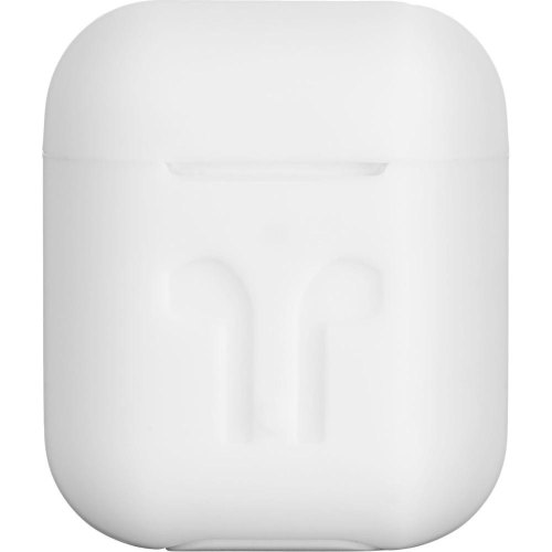 Чохол для навушників 2E Чехол  для Apple AirPods Pure Color Silicone (3mm) Imprint White (2E-AIR-PODS-IBPCSI-3-WT)