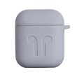 Чохол 2Е для Apple AirPods, Pure Color Silicone Imprint (1.5mm), Grey