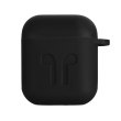Чохол 2Е для Apple AirPods, Pure Color Silicone Imprint (1.5mm), Black