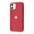 Чохол силіконовий Glass TPU matte iPhone XS Max, Cherry