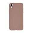 Чохол силіконовий Glass TPU matte iPhone XR, Coffee
