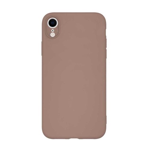 Чохол силіконовий Glass TPU matte iPhone XR, Coffee