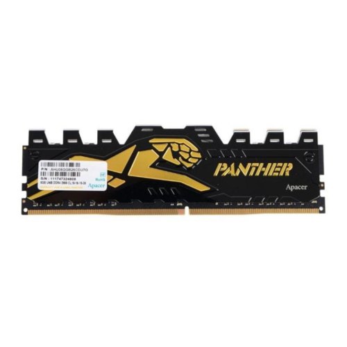 Модуль пам'яті, DDR4, 8GB, 2666MHz, Apacer Panther Golden (EK.08G2V.GEC)