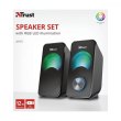 Акустична система Trust Arys Compact RGB 2.0 Speaker Set Black (23120)