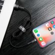 Кабель Baseus Cafule Cable USB For Lightning 2.4A 0.5m Gray/Black