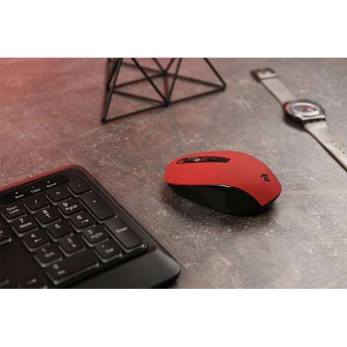 Мишка бездротова, 2E MF211 WL Red