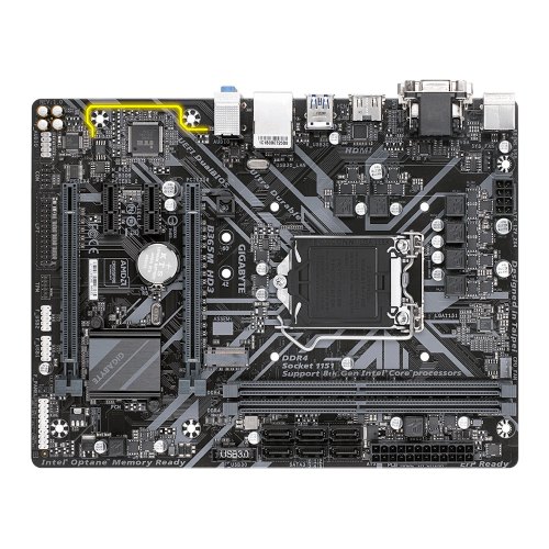 Материнська плата Gigabyte B365M HD3