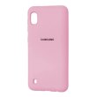 Чохол Silicone Cover Full Protective Samsung Galaxy A10 (A105F) (pink)