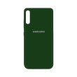 Чохол Silicone Cover Full Protective Samsung Galaxy A50 / A30s (A505 / A307) (green)