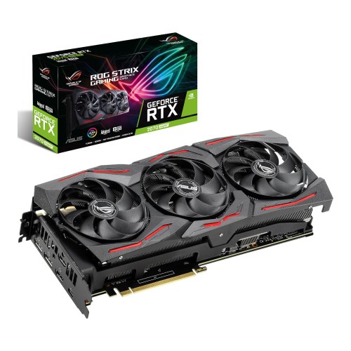 Відеокарта nVIDIA RTX2070 Super Asus ROG Strix Gaming Advanced 8Gb (ROG-STRIX-RTX2070S-A8G-GAMING) 256bit GDDR6